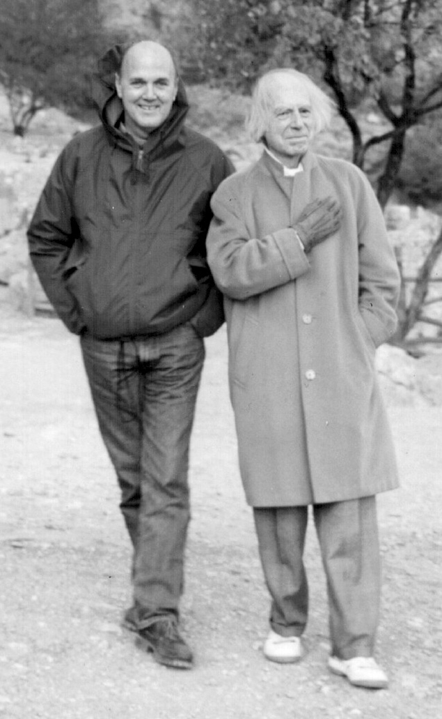 William Patrick Patterson with Jean Klein In Greece