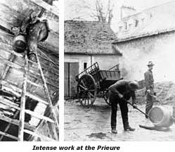 Work at the Prieure